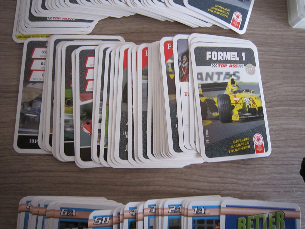 Formel 1 – ASS Top Ass Quartett, Edition 1999 | vollständig