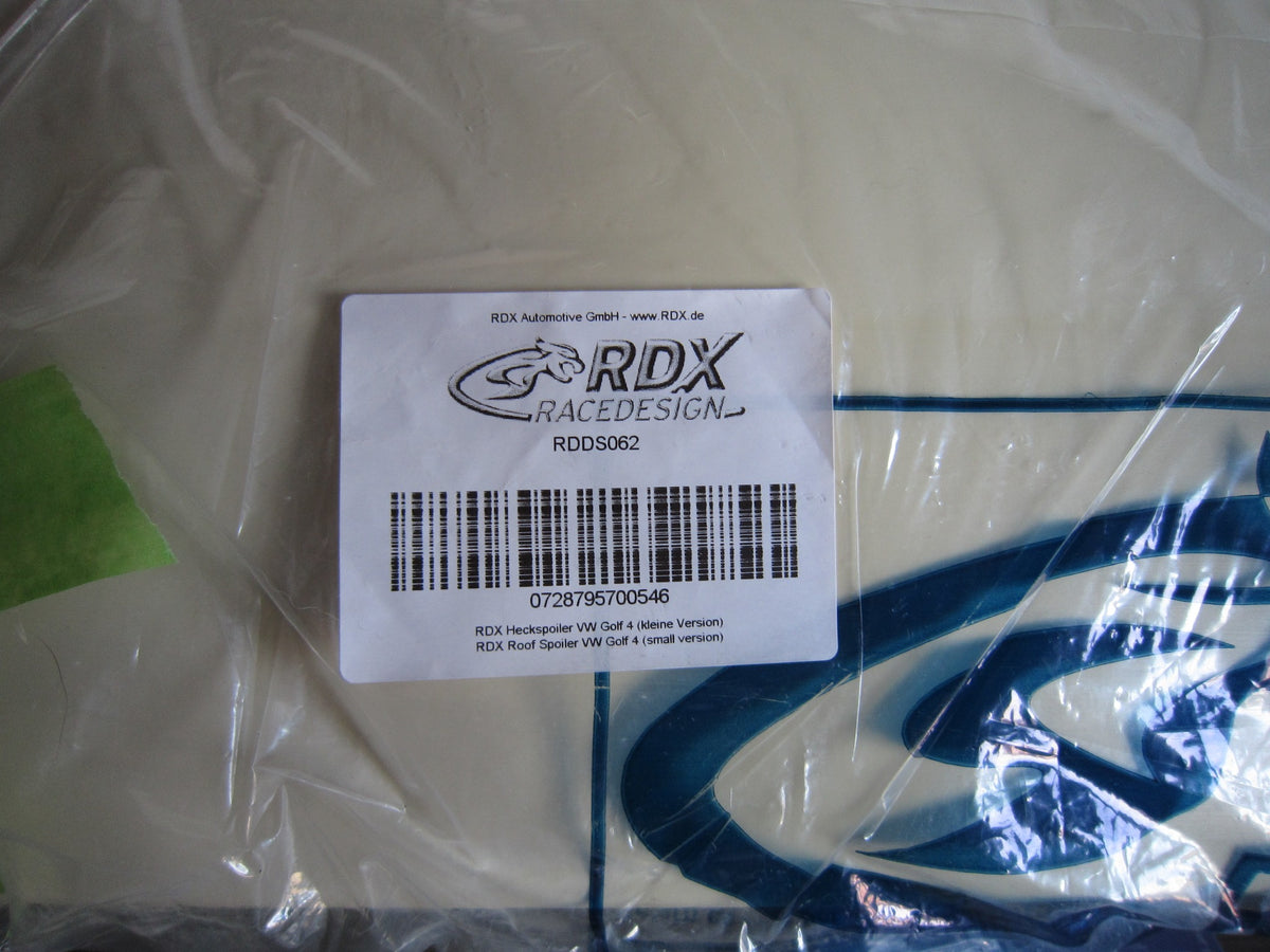 RDX Dachspoiler VW Golf 4 – kleine Version – unlackiert – RDDS062 – B-Ware