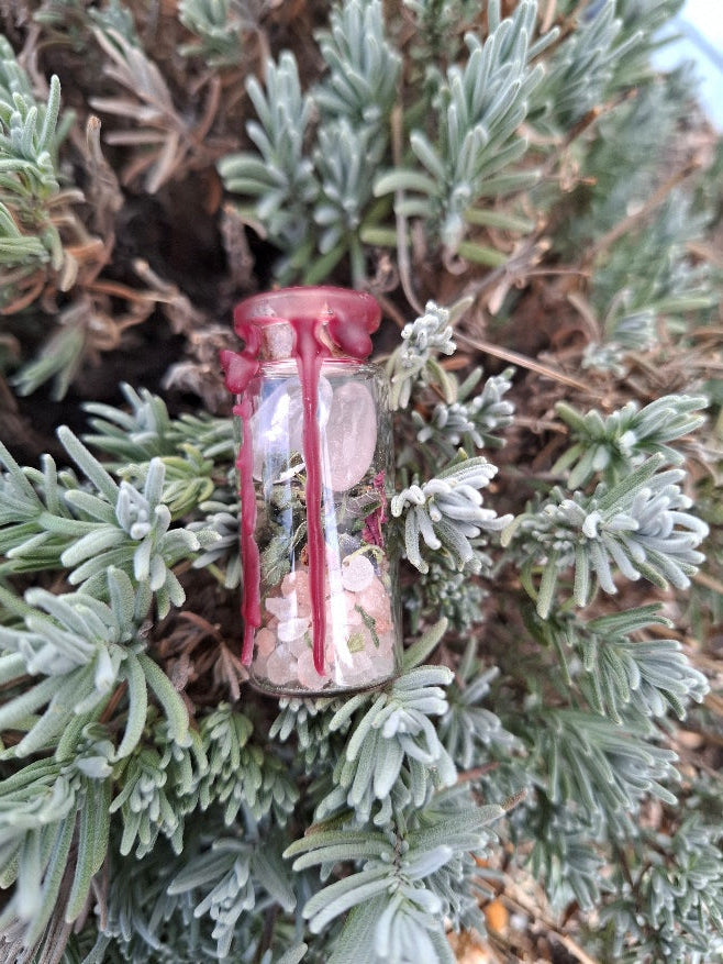 Spelljar Selbstliebe – handgefertigtes Zauberglas