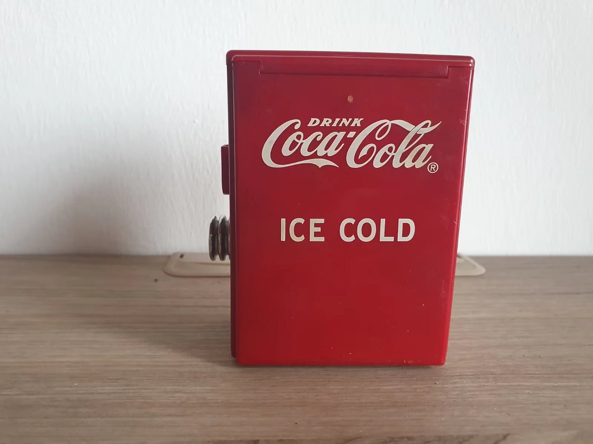 Coca-Cola Zahnstocher-Spender – Rückansicht