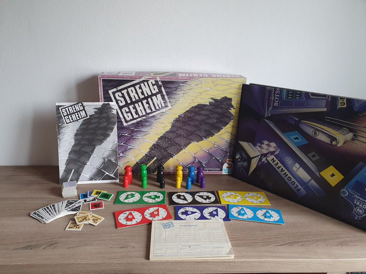 Streng Geheim von Schmidt Spiele – Spiel mit Verpackung, Spielplan und vollständigem Zubehör