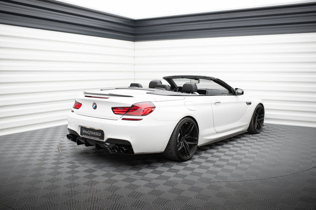 Maxton Heckspoiler BMW M6 / 6er M-Paket Cabriolet F12 – Schwarz Hochglanz – B-Ware