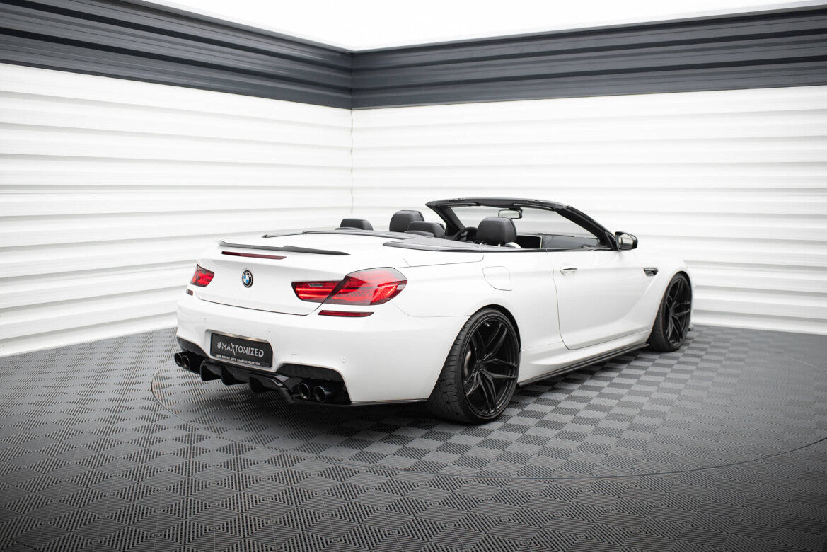 Maxton Heckspoiler BMW M6 / 6er M-Paket Cabriolet F12 – Schwarz Hochglanz – B-Ware