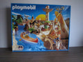PLAYMOBIL 3250 Indianerdorf mit Tipi, Kanu und drei Pferden – Vorderseite der Originalverpackung