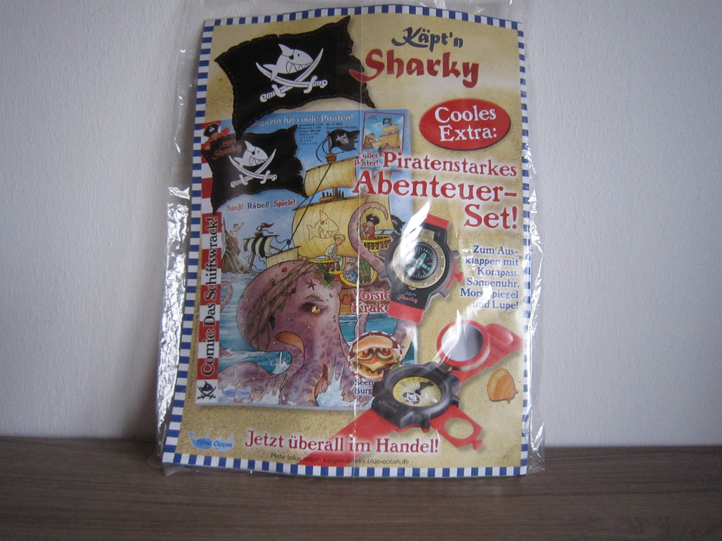 Rückseite des PLAYMOBIL-Magazins 5/2012 mit Käpt’n-Sharky-Werbung