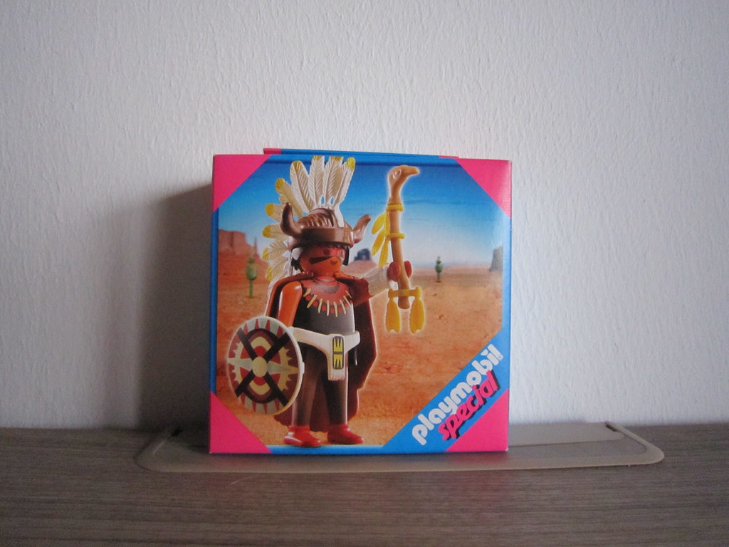 PLAYMOBIL Special 4749 Medizinmann – Vorderseite der Originalverpackung