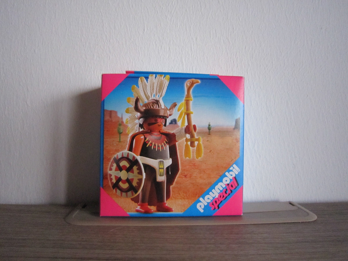 PLAYMOBIL Special 4749 Medizinmann – Vorderseite der Originalverpackung