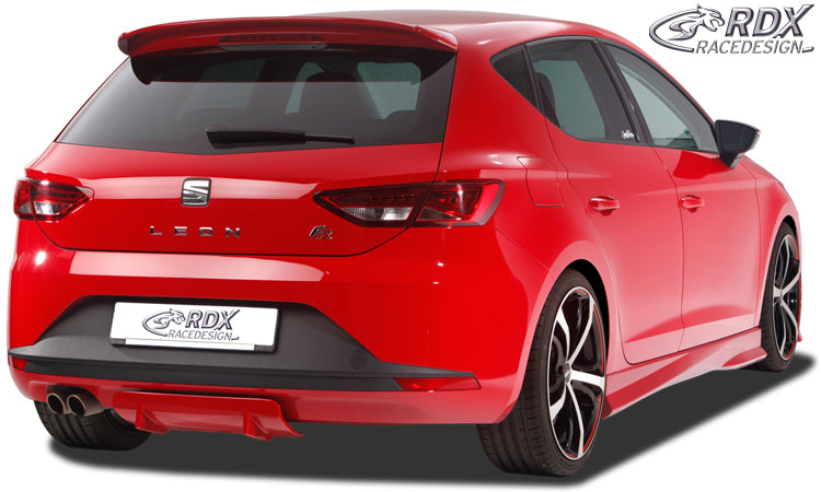 Lackiertes Montagebeispiel am SEAT Leon 5F FR – Fahrzeug nicht enthalten