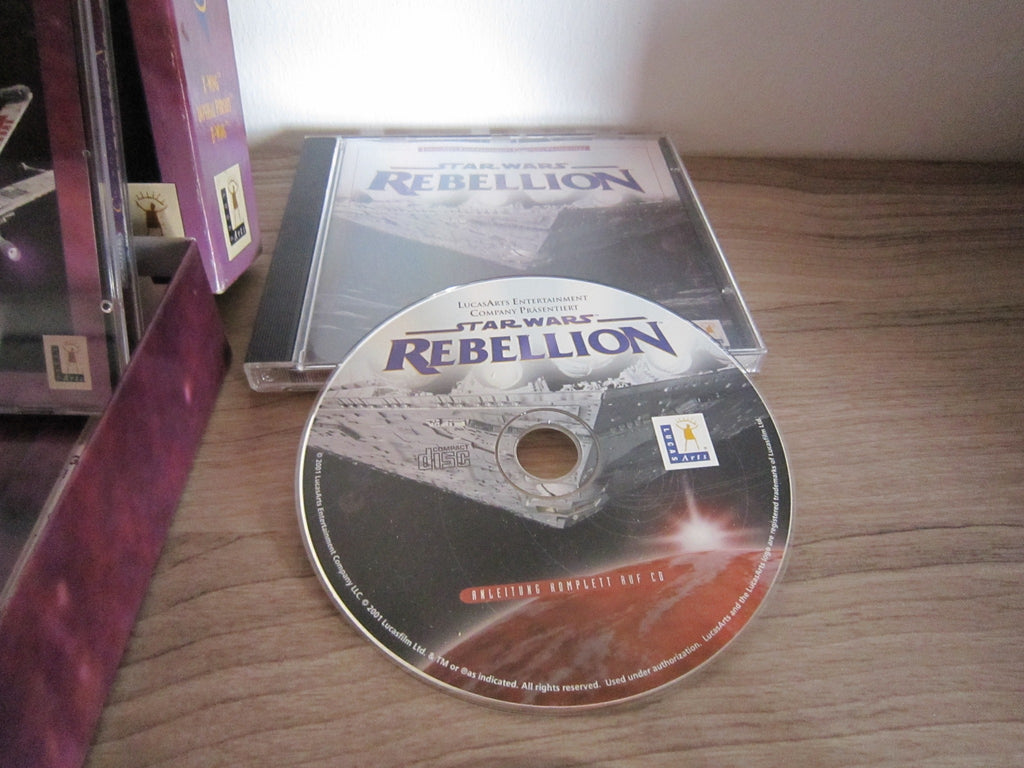 Star Wars Rebellion mit CD und Jewelcase